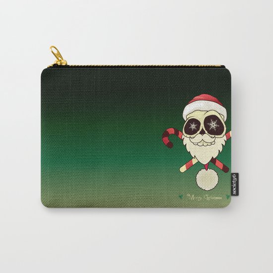 Santa skull Carry-All Pouch