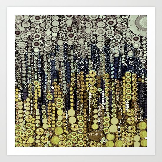 :: Gray Gatsby :: Art Print