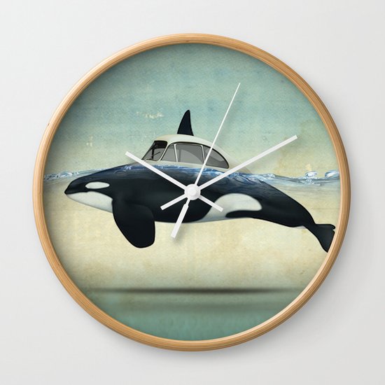 killer car Wall Clock