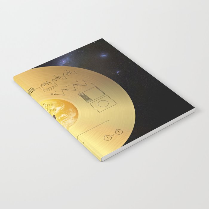 Voyager 1 Golden Record #1 Notebook