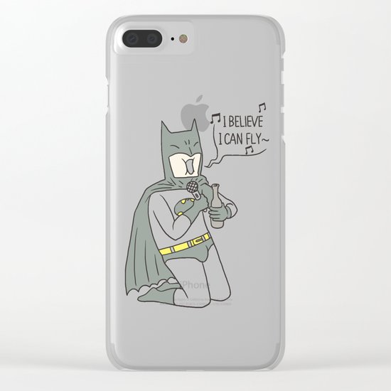 Dark Night Karaoke Clear iPhone Case