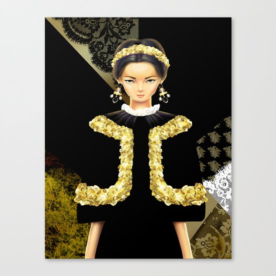 Dolce & Gabbana FW12 Canvas Print