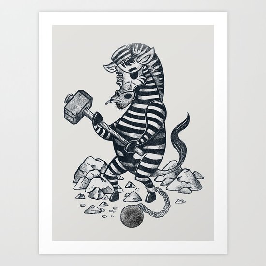 Natures Prisoner Art Print