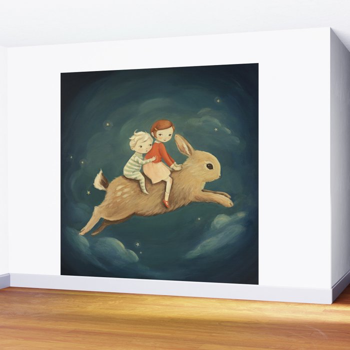 Bunny Kids By Emily Winfield Martin Wall Mural Bunny Kids By Emily Winfield Martin Wall Mural