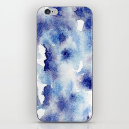 Blue Ink iPhone Skin