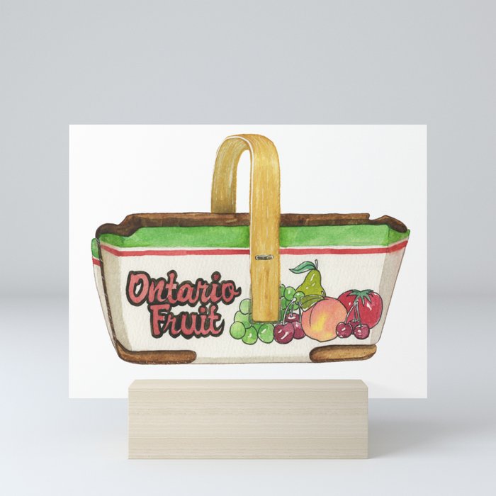 Ontario Fruit Basket Mini Art Print