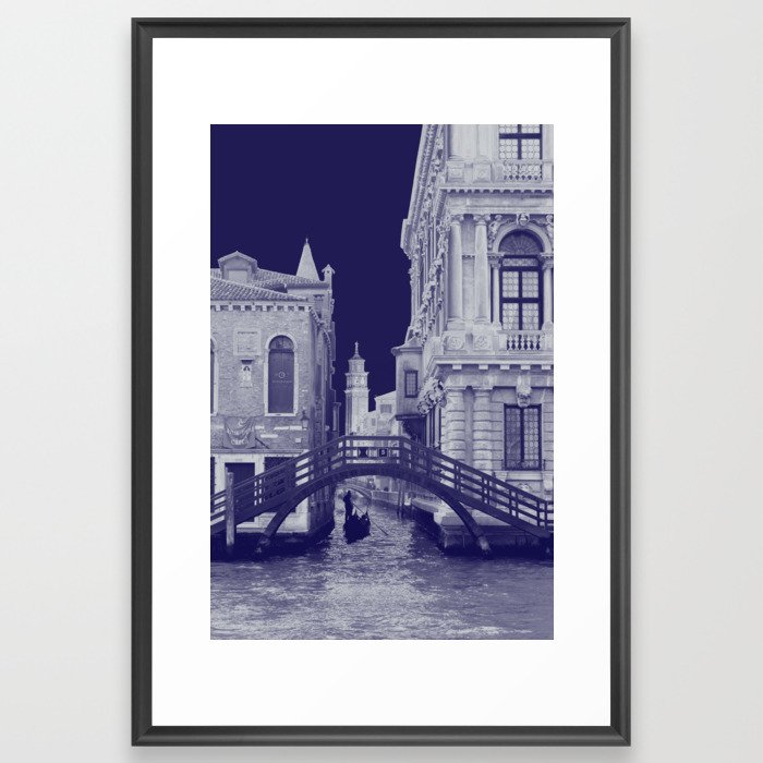 Historic Venice gets me going Framed Art Print