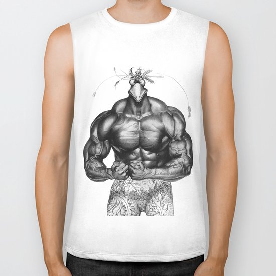 strong cock Biker Tank