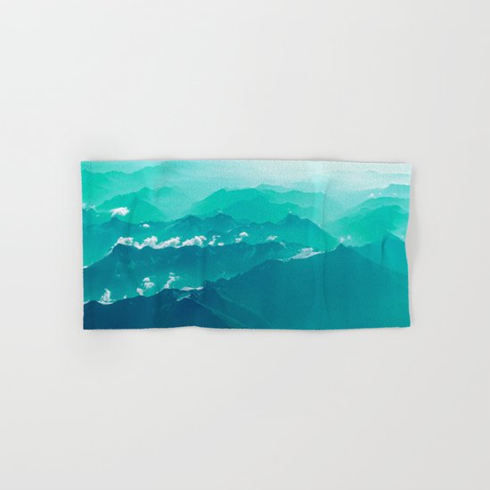 Mountain Waves Hand & Bath Towel
