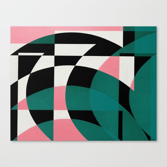 Flamingos Canvas Print