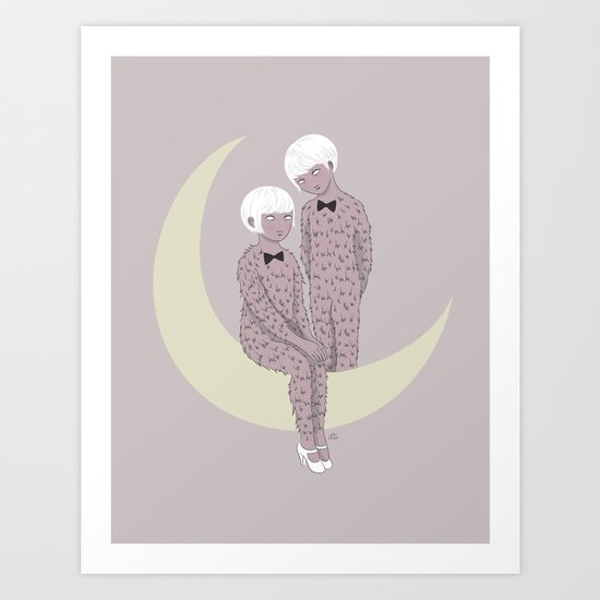 Hirsute Art Print