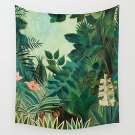 Henri Rousseau, Jungle, Art Prints Wall Tapestry