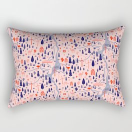Australia pattern seamless design. Decoration textile and paper series Rectangular Pillow