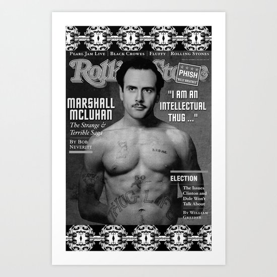 THUG 4 LIFE implosion remix Art Print