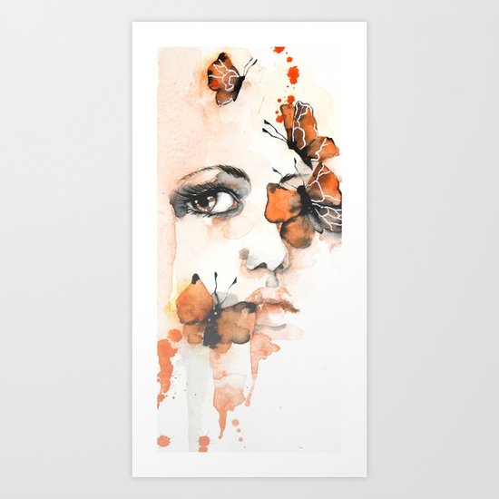 Butterflies Art Print