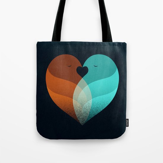 Lovebirds Tote Bag
