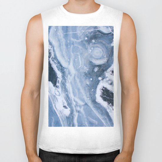 Earth blue Biker Tank