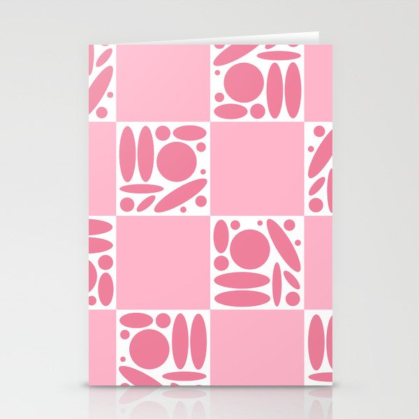 Geometric modern shapes 9 Stationery Cards