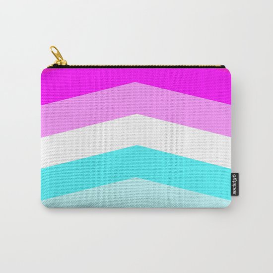 Pastel Rainbow Carry-All Pouch