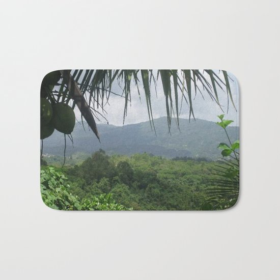 Puerto Rico Scenery Bath Mat
