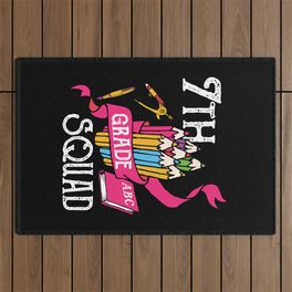7th Grade Squad Student Back To School Outdoor Rug