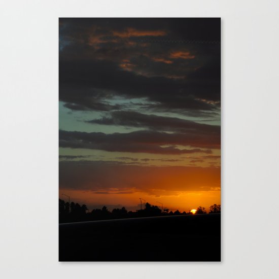 Orlando International Sunset Canvas Print