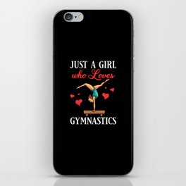 Gymnastic Tumbling Athletes Coach Gymnast iPhone Skin