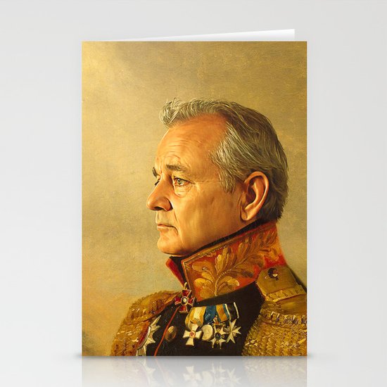 Bill Murray - replaceface Stationery Cards