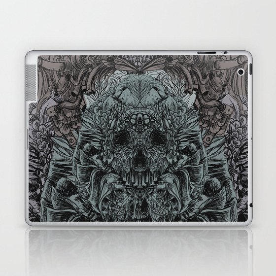 Skull Peaces Laptop & iPad Skin