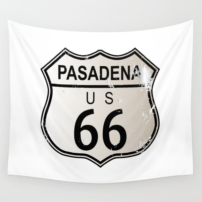 Pasadena Route 66 Wall Tapestry