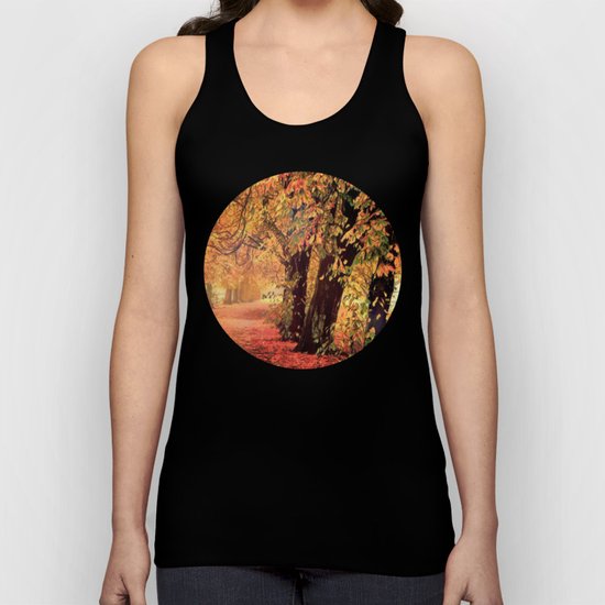 Autumn - the leaves are falling Unisex Tank Top