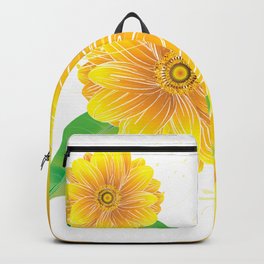 Helianthus - The Color of Vitality, Intelligence and Happiness Backpack