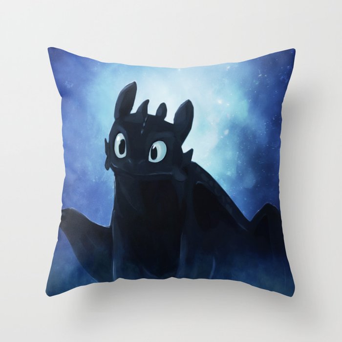 Toothless pillow top