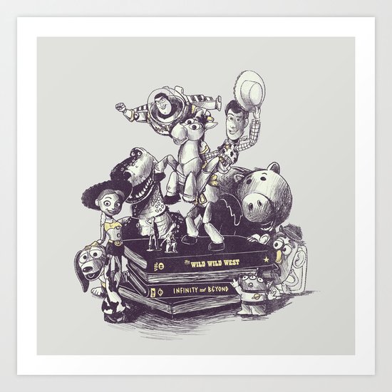 Toy Story Art Print