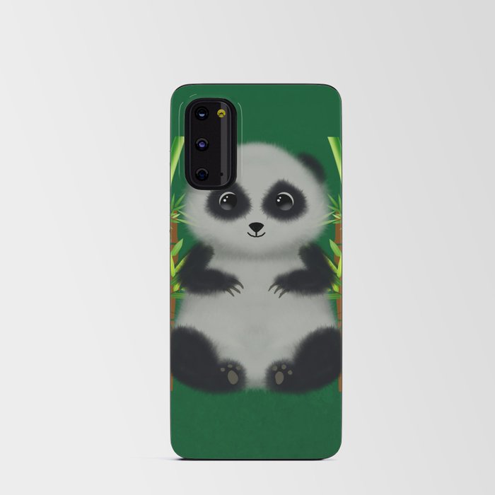 Panda Bear in Bamboo Android Card Case