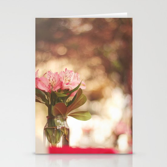 Under a bokeh sky Stationery Cards
