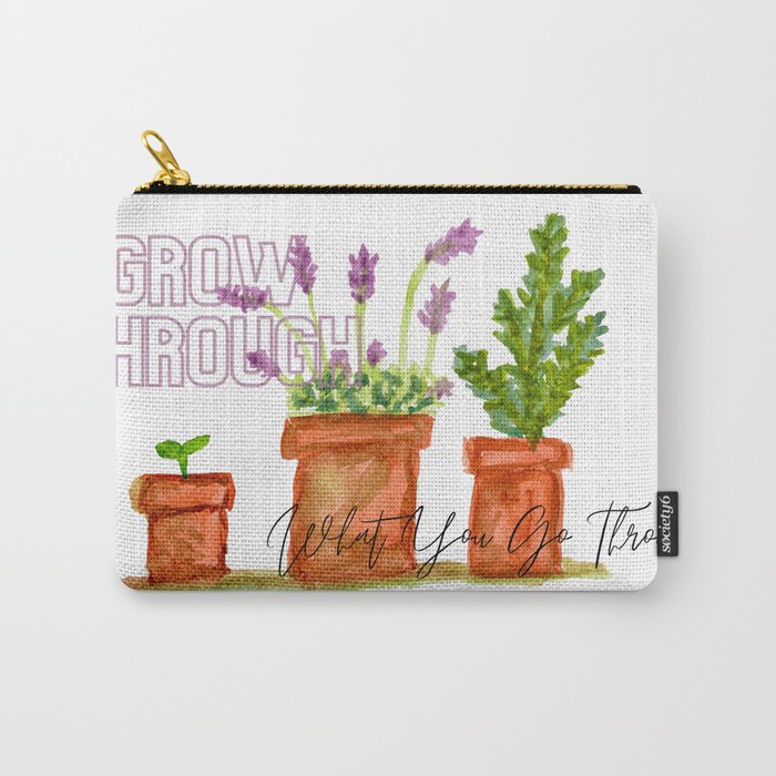 Grow Through Carry-All Pouch