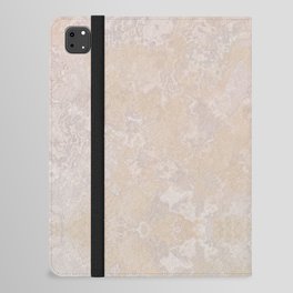 Grey Beige Shapes iPad Folio Case