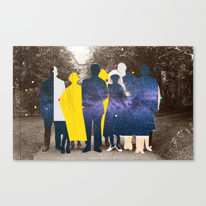 All together as one Canvas Print