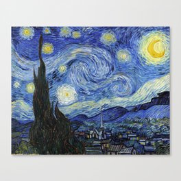 Starry Night by Vincent Van Gogh Canvas Print