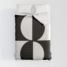 Circle and abstraction 68 Duvet Cover