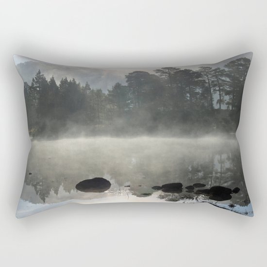 In the pale blue light Rectangular Pillow