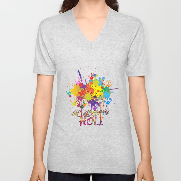 holi tshirt for women