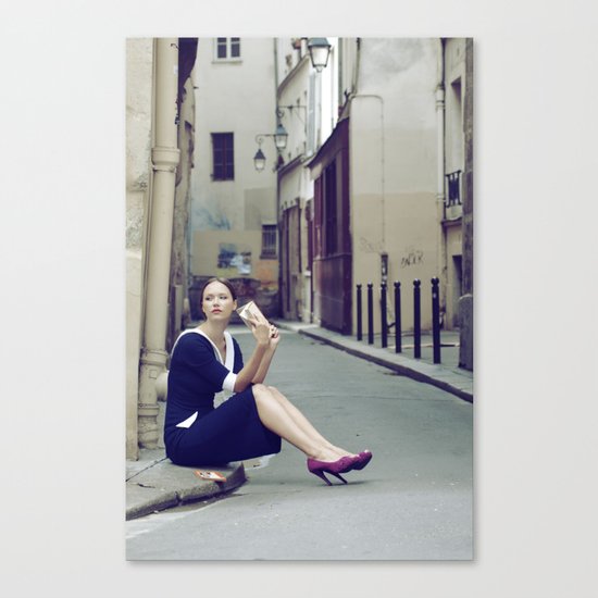 Paris Vintage 4 Canvas Print