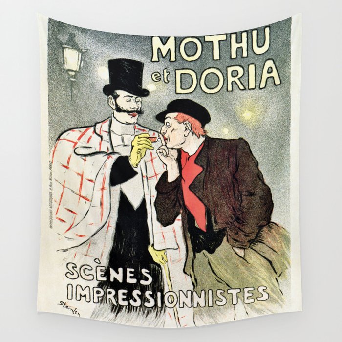 Mothu et Doria Wall Tapestry