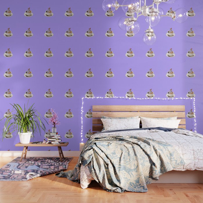 morning person 2 purple Wallpaper