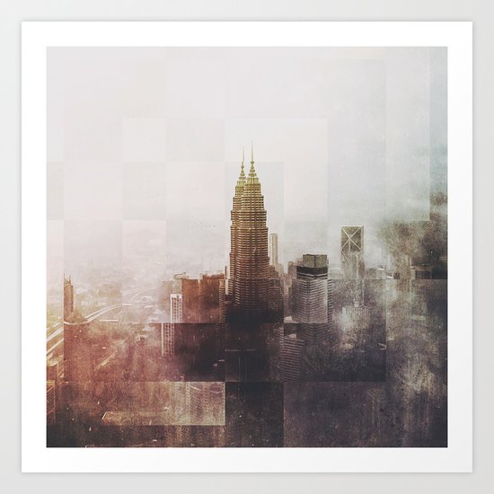 Fractions A43 Art Print