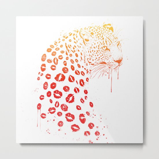 Kiss me Metal Print