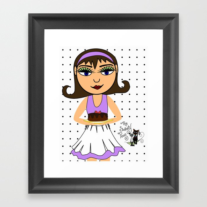Mommy from The Sweety Peas Framed Art Print