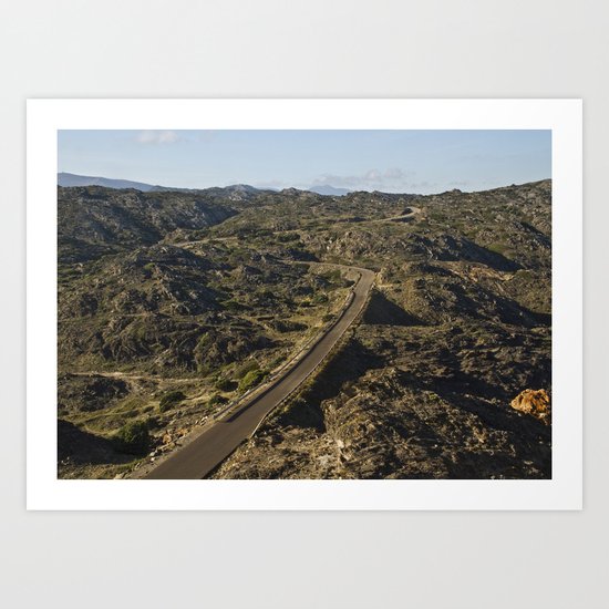 Road Art Print